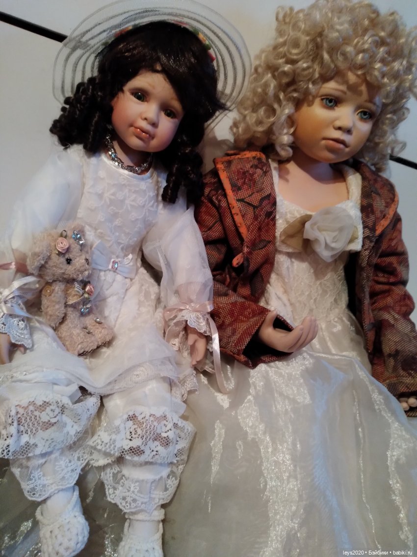 Мои прекрасные девочки — Куклы Christine Orange (Кристин Оранж): фарфор (фото 8)