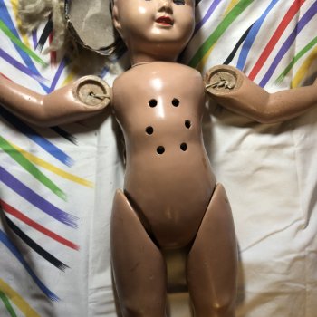 Ремонт старой куклы