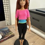 Barbie Ипполита с рыжими волосами на теле мтм