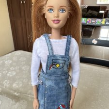 Barbie на молде тин Скиппер на теле экстра