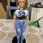Barbie Fashionistas 126 на теле мтм пышки танцовщицы