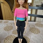 Barbie Fashionistas 64 на стандартном теле мтм