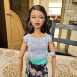 Barbie So in style Тришель на теле от пучка мтм