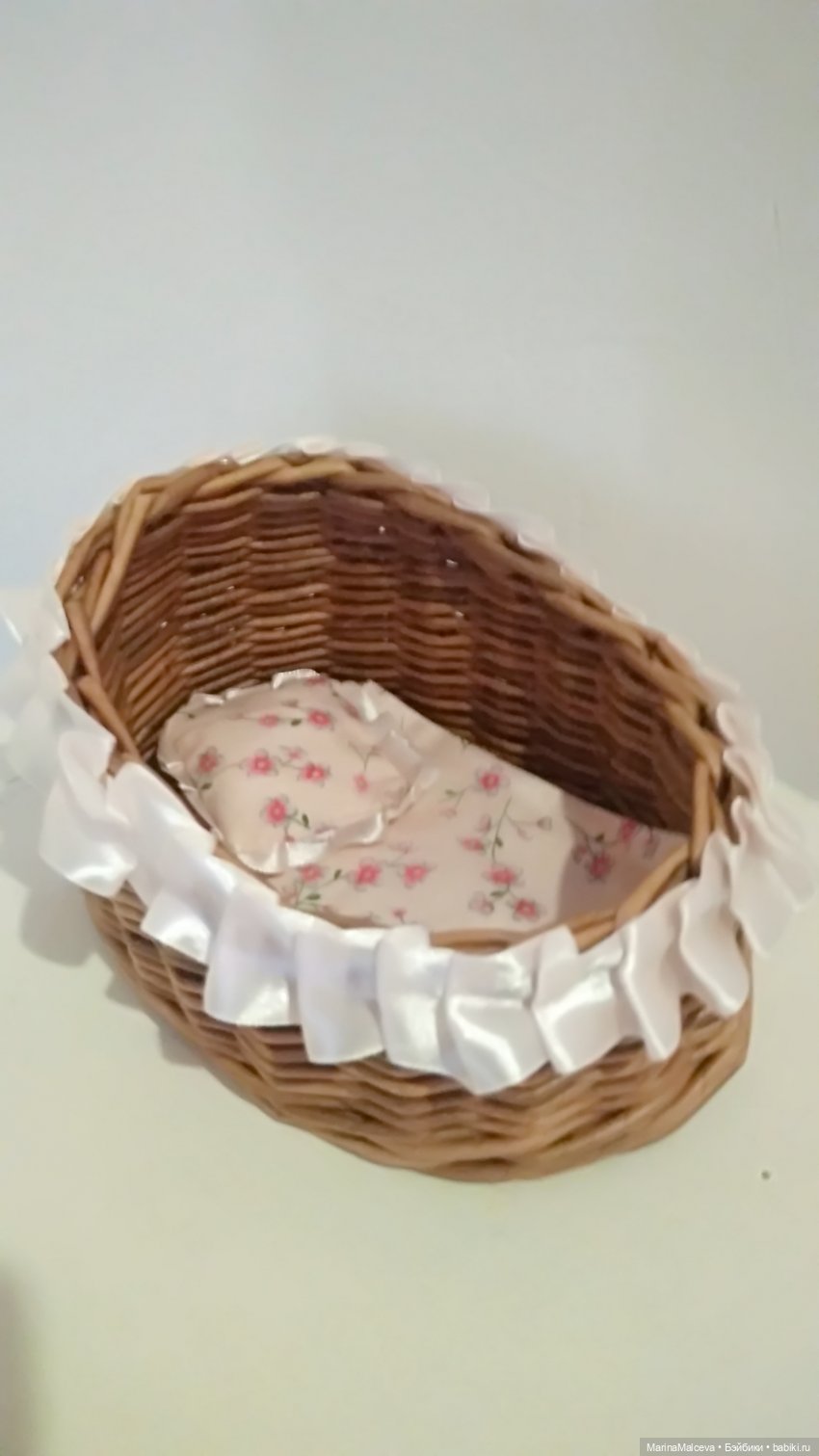 Авторские коляски из бумажной лозы - Марина Мальцева