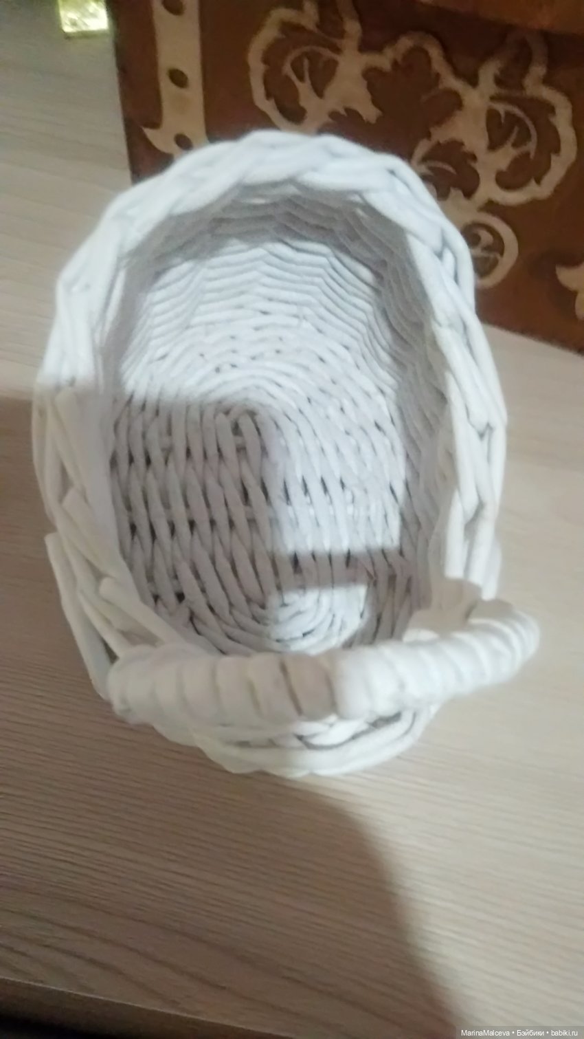 Авторские коляски из бумажной лозы - Марина Мальцева