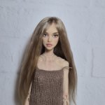 Парик для кукол Анны Добряковой и аналогичных