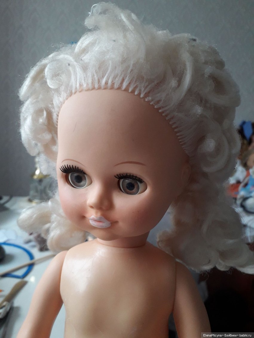 Девочка-припевочка — Реставрация и преображение кукол: ремонт (фото 2)