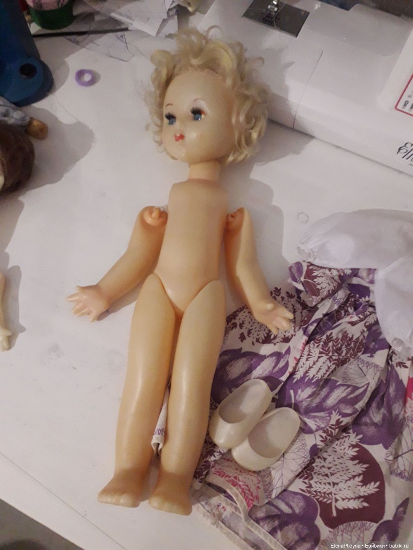 Ремонт кукол СССР и ГДР (немок): чернота (фото 2)