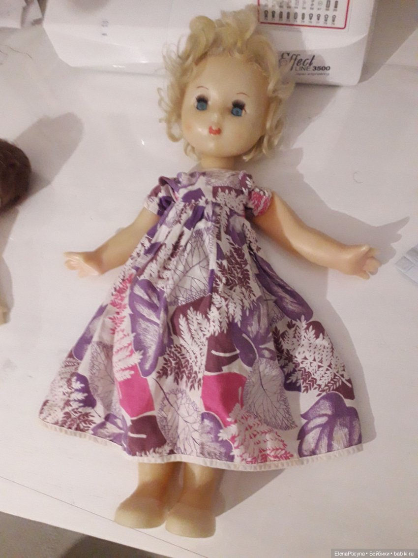 Ремонт кукол СССР и ГДР (немок): чернота