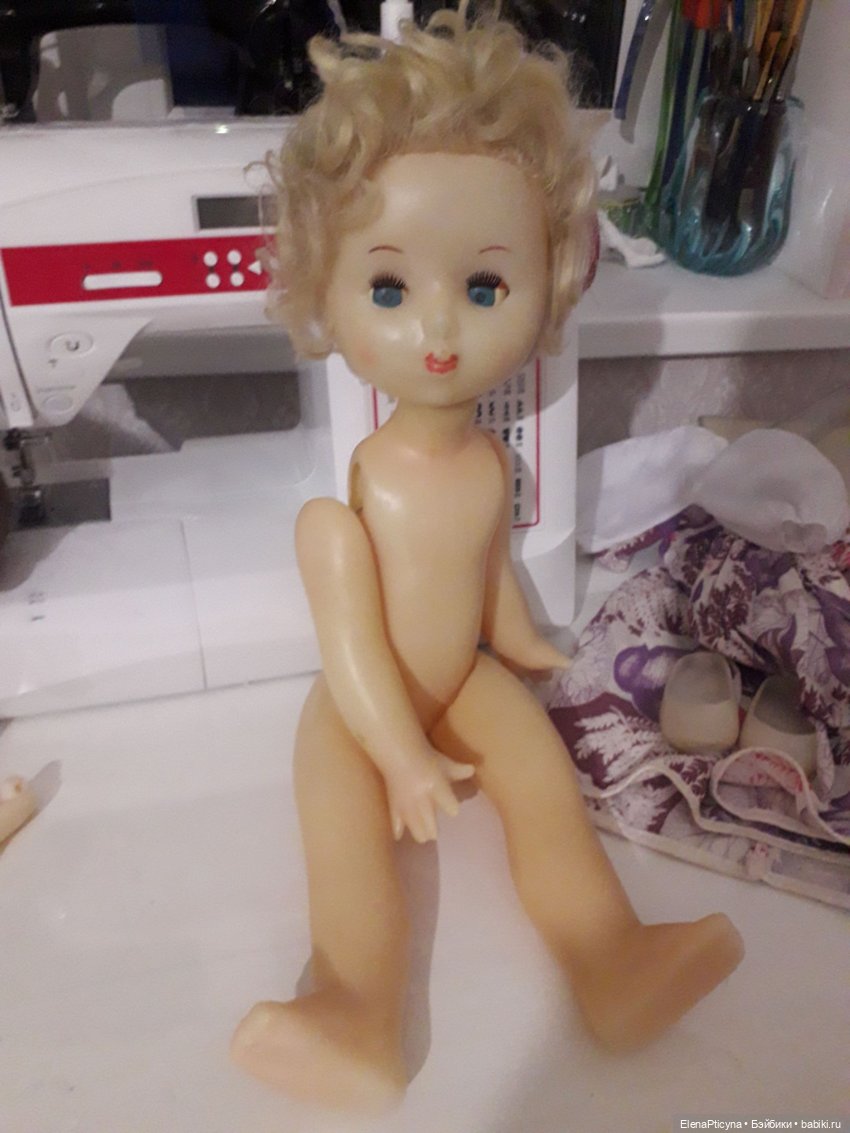 Ремонт кукол СССР и ГДР (немок): чернота (фото 3)