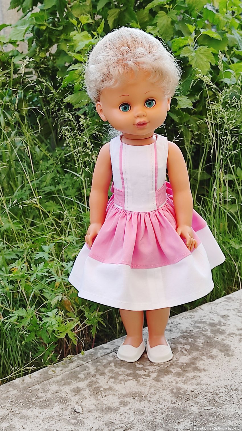 Розовый и белый — Одежда и обувь для кукол своими руками: фото (фото 8)
