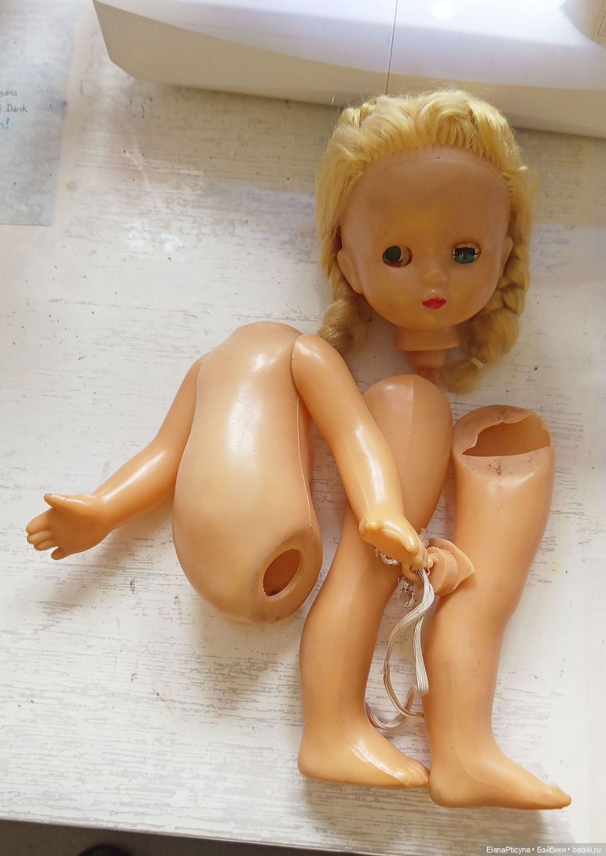 Шушенские — Ремонт кукол СССР и ГДР (немок): чернота