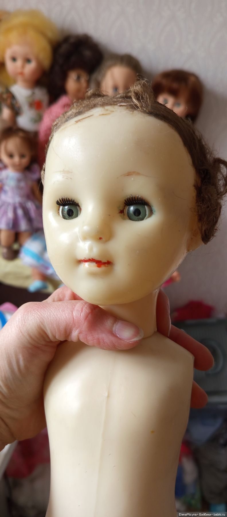 Шушенские — Ремонт кукол СССР и ГДР (немок): чернота (фото 4)