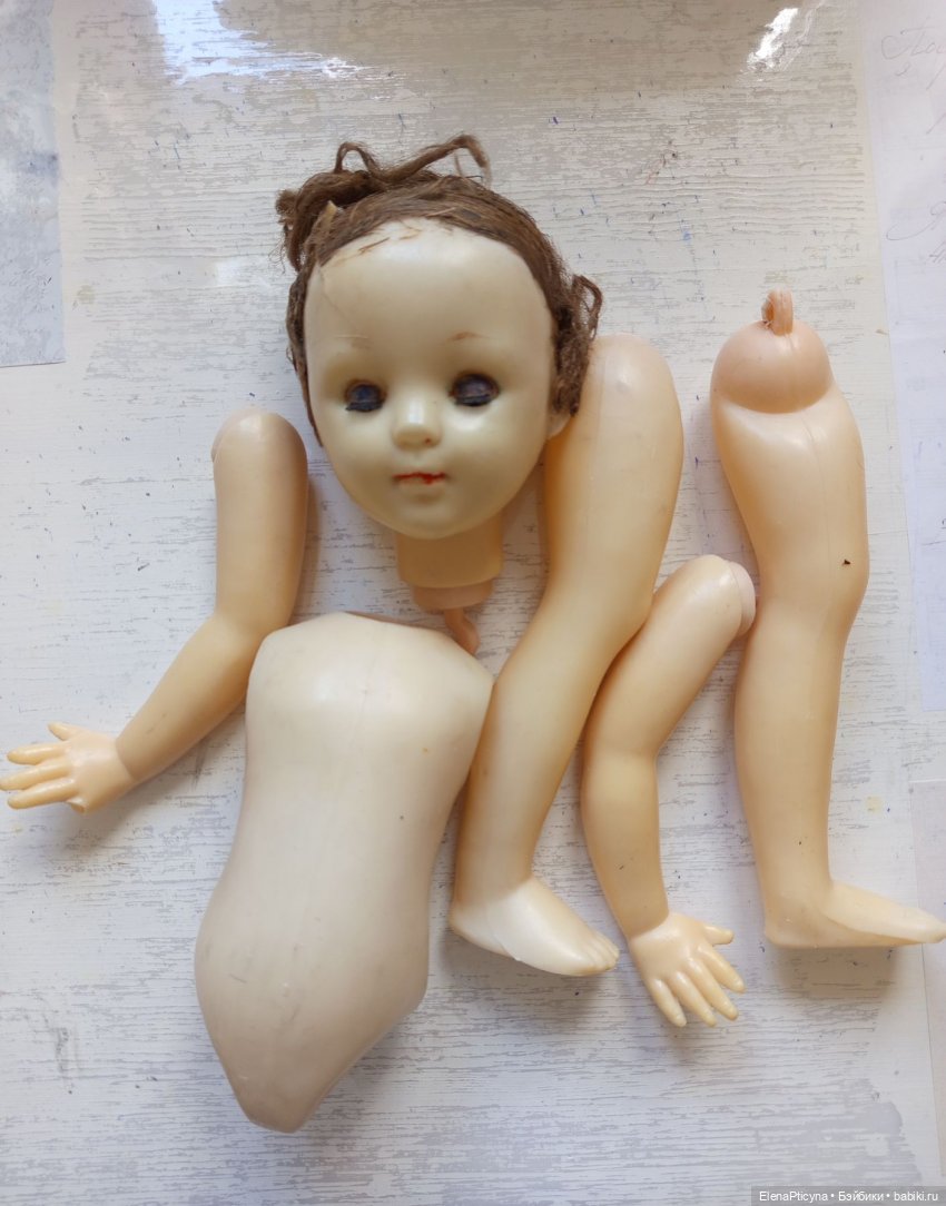 Шушенские — Ремонт кукол СССР и ГДР (немок): чернота (фото 2)