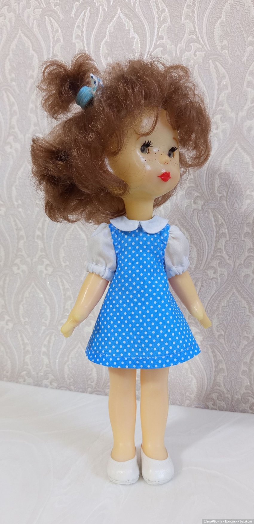 Незабудка-Недоторога — Советские винтажные куклы (СССР): Ленигрушка (фото 6)