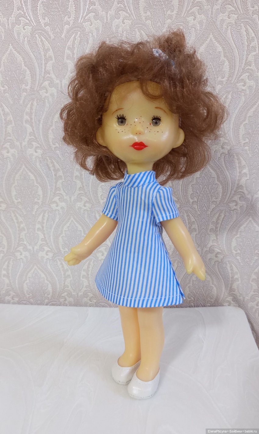 Незабудка-Недоторога — Советские винтажные куклы (СССР): Ленигрушка (фото 8)