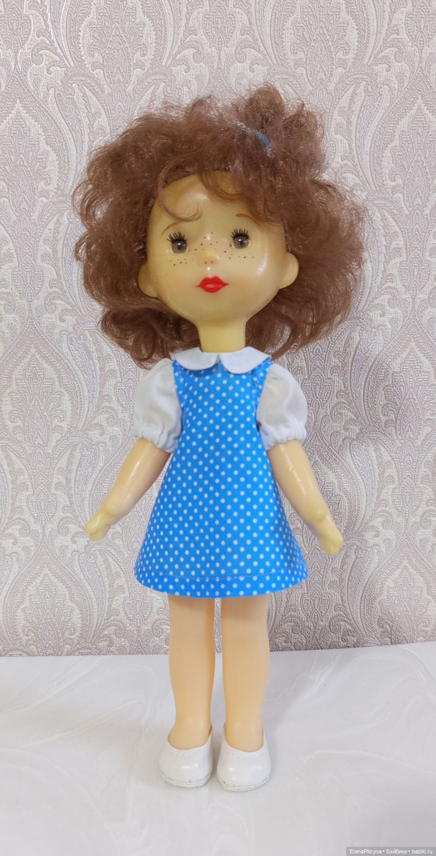 Незабудка-Недоторога — Советские винтажные куклы (СССР): Ленигрушка (фото 5)