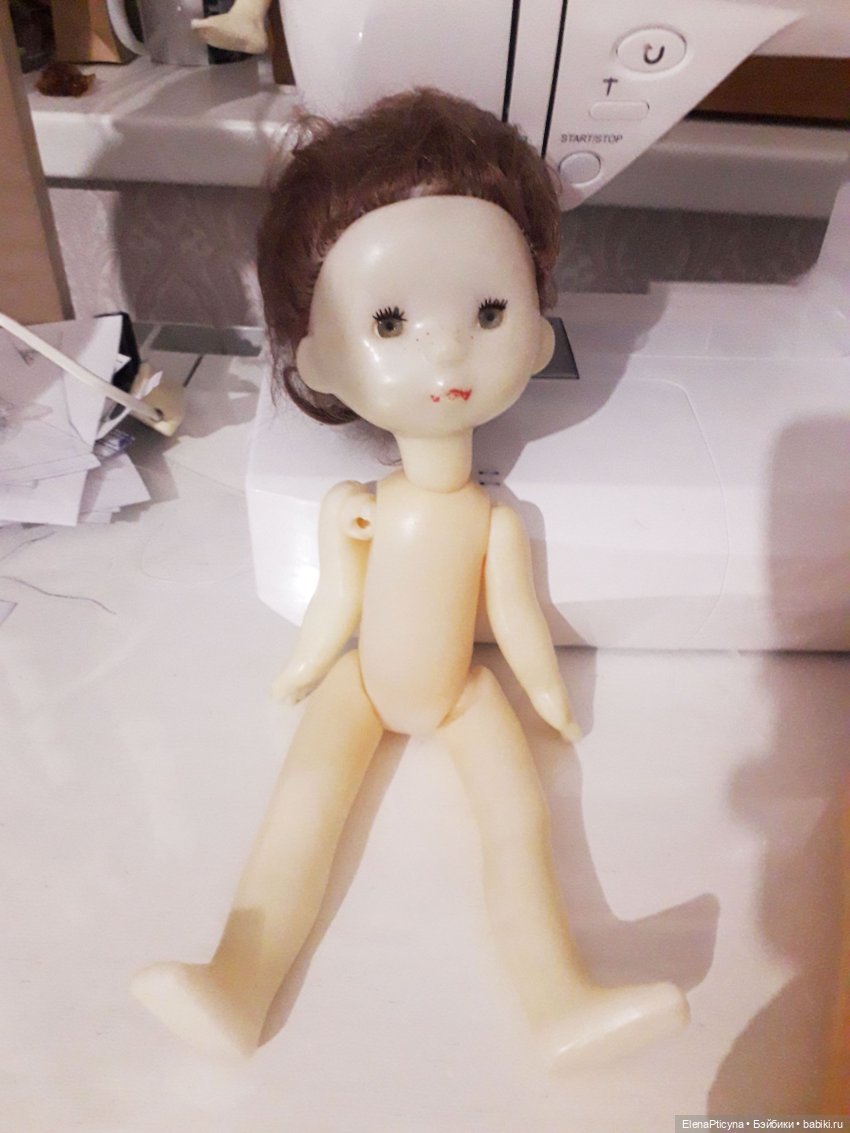 Незабудка-Недоторога — Советские винтажные куклы (СССР): Ленигрушка