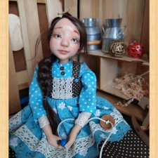 Коллекционная куколка Леля