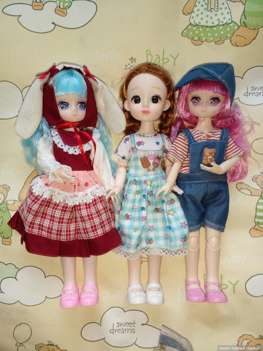Три девицы — Игровые куклы разных производителей (Разное): редкие бренды (фото 3)