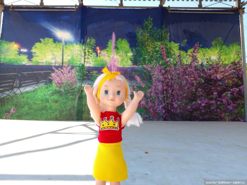 Променад в майский денёк — Советские винтажные куклы (СССР): Ленигрушка