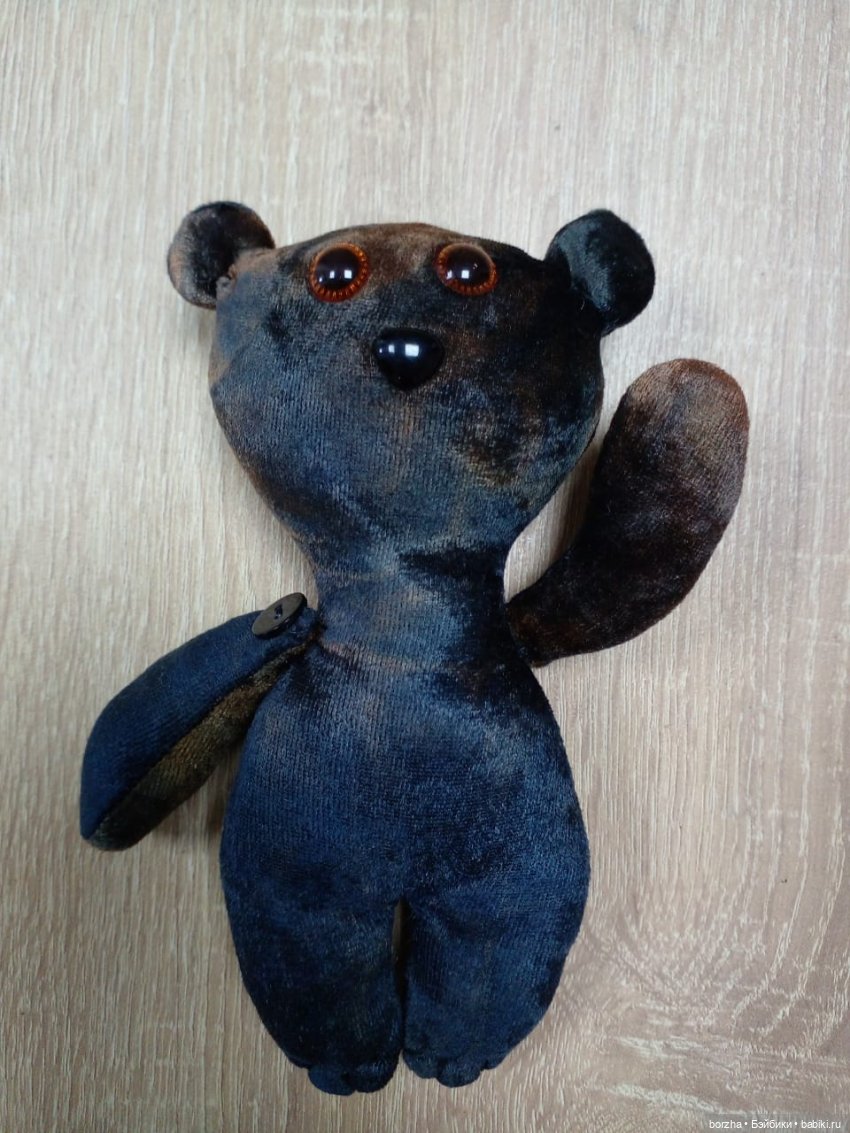 Мишка — Текстильные игрушки и примитивы: кофейные (фото 4)