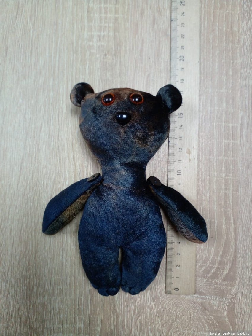 Мишка — Текстильные игрушки и примитивы: кофейные (фото 3)