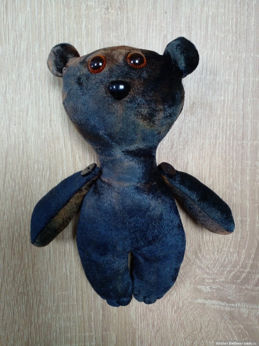 Мишка — Текстильные игрушки и примитивы: кофейные (фото 5)