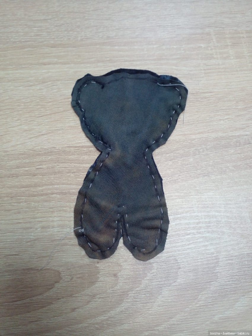 Мишка — Текстильные игрушки и примитивы: кофейные