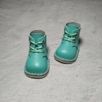 Обувь для кукол Паола Рейна (Ботиночки для куклы Paola Reina) Ботинки бирюзовые