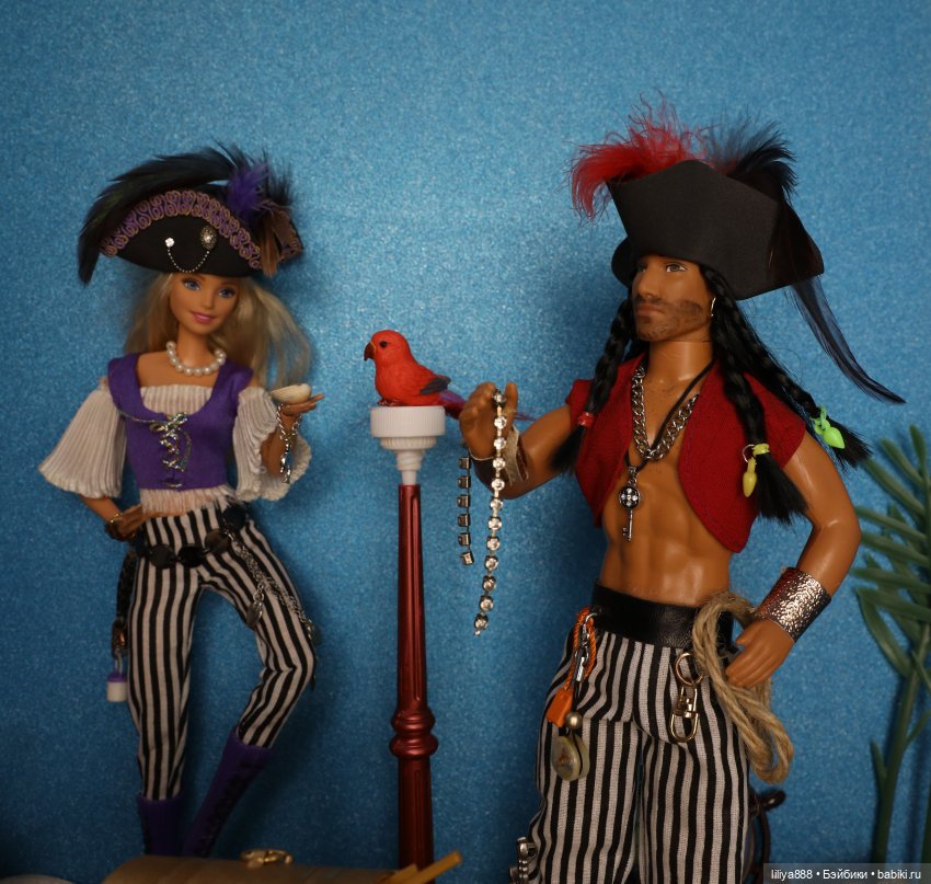 барби пираты