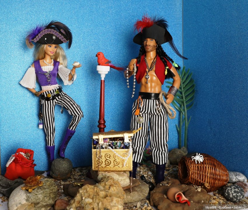 барби пираты