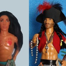 Лёгким движением руки индеец превращается… превращается… превращается индеец… В пирата