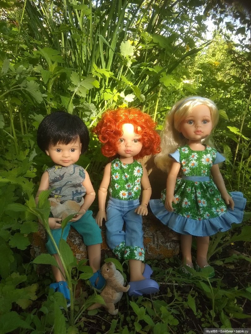 паола рейна, Paola Reina, кукла, природа, платье, одежда