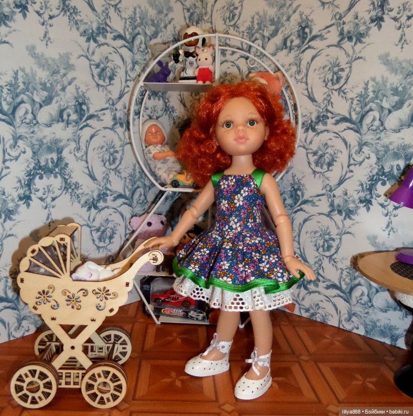 паола рейна, Paola Reina, кукла, коляска, платье, одежда