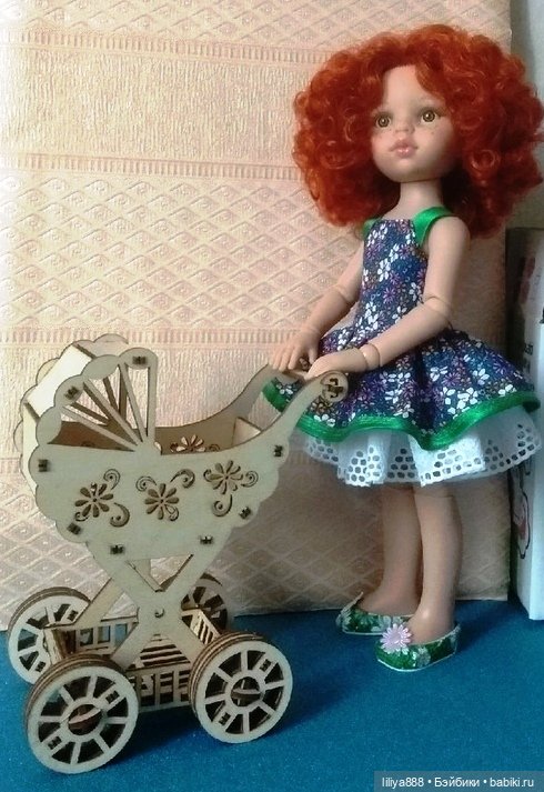 паола рейна, Paola Reina, кукла, коляска, платье, одежда