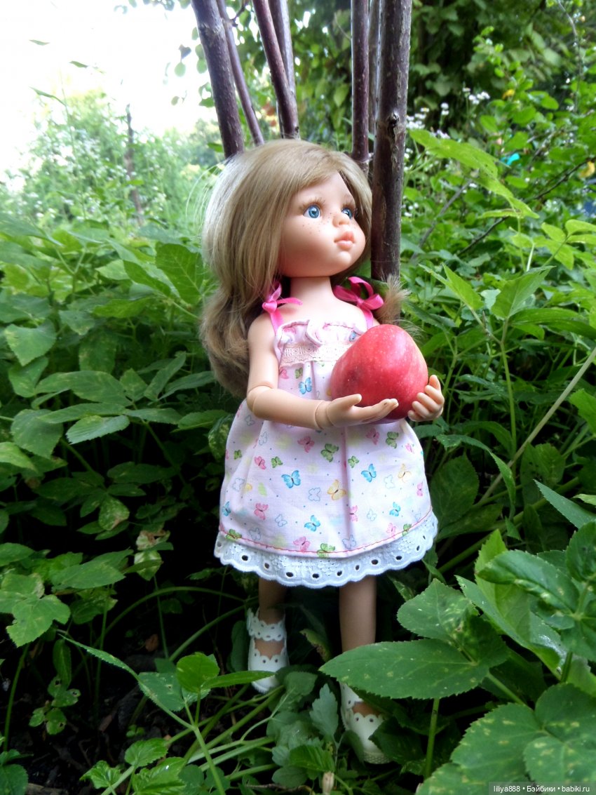 Паола Рейна, Paola Reina, качели, лето, кукла