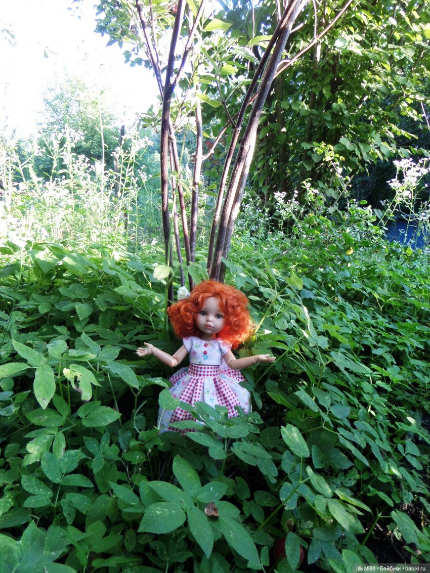 Паола Рейна, Paola Reina, качели, лето, кукла