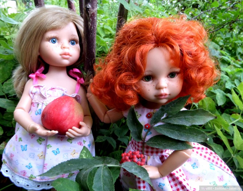 Паола Рейна, Paola Reina, качели, лето, кукла