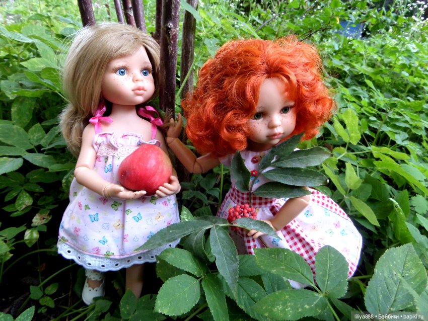 Паола Рейна, Paola Reina, качели, лето, кукла