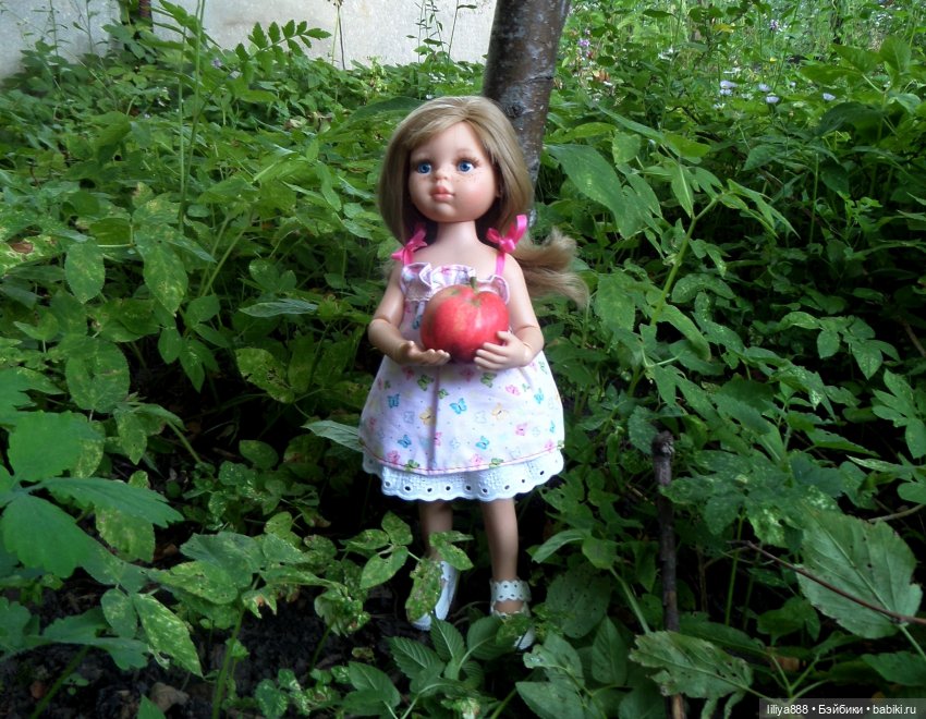 Паола Рейна, Paola Reina, качели, лето, кукла