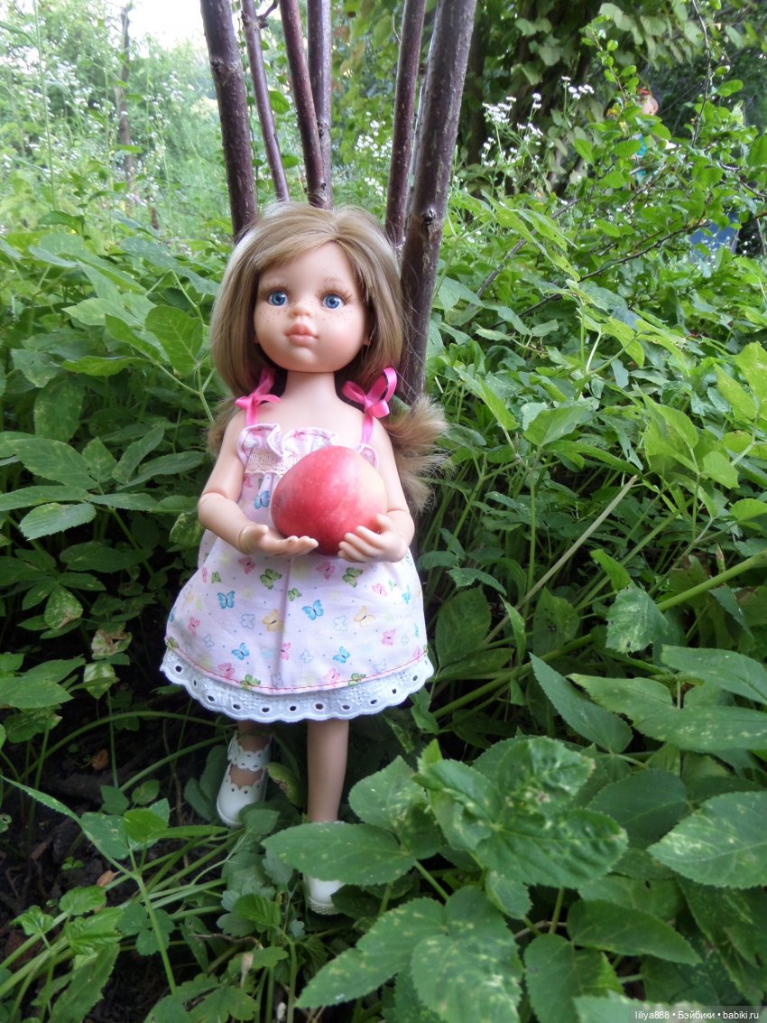 Паола Рейна, Paola Reina, качели, лето, кукла