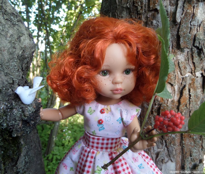 Паола Рейна, Paola Reina, качели, лето, кукла