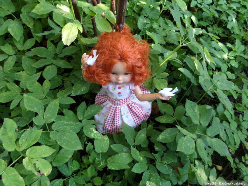 Паола Рейна, Paola Reina, качели, лето, кукла