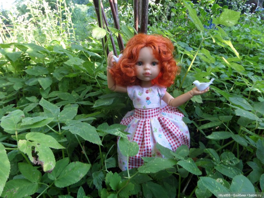 Паола Рейна, Paola Reina, качели, лето, кукла