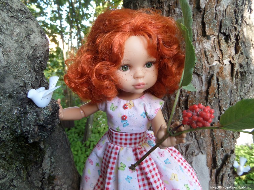 Паола Рейна, Paola Reina, качели, лето, кукла