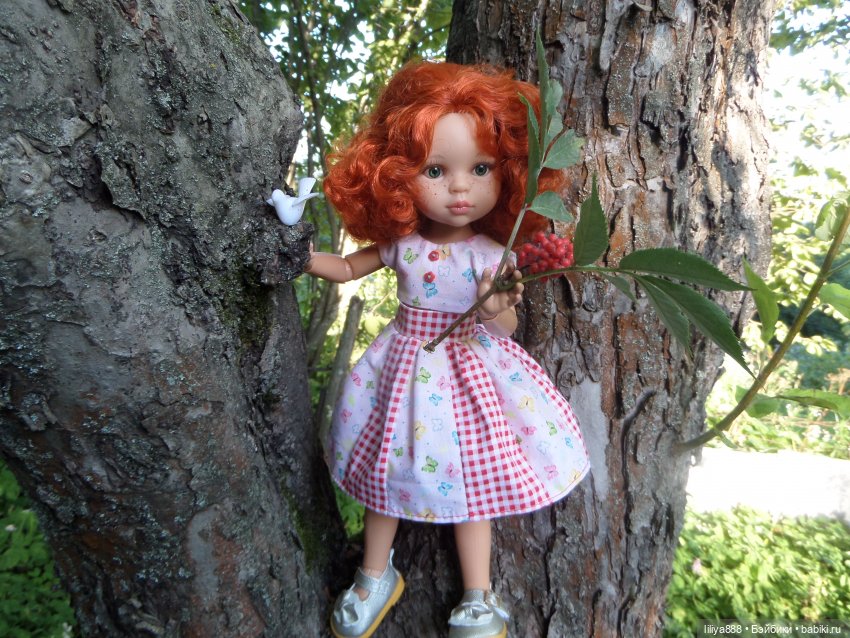 Паола Рейна, Paola Reina, качели, лето, кукла