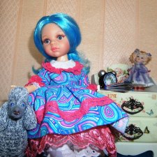 Девочка с Голубыми волосами 💙