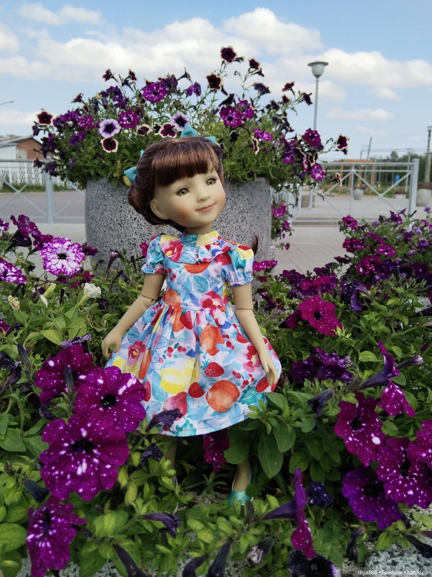 Клумба. Из цикла "Белкино лето" | Бэйбики Клумба. Из цикла "Белкино лето"