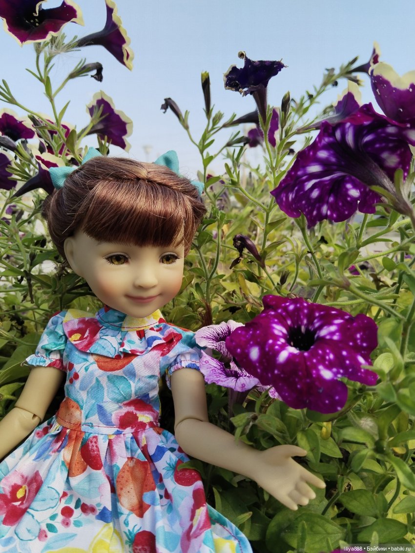 Клумба. Из цикла "Белкино лето" | Бэйбики Клумба. Из цикла "Белкино лето" (фото 2)